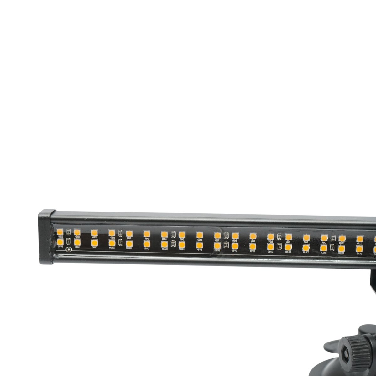 Bara LED stroboscopica 82cm cu ventuze, 60W, 10-30V, galben, 15 moduri iluminare